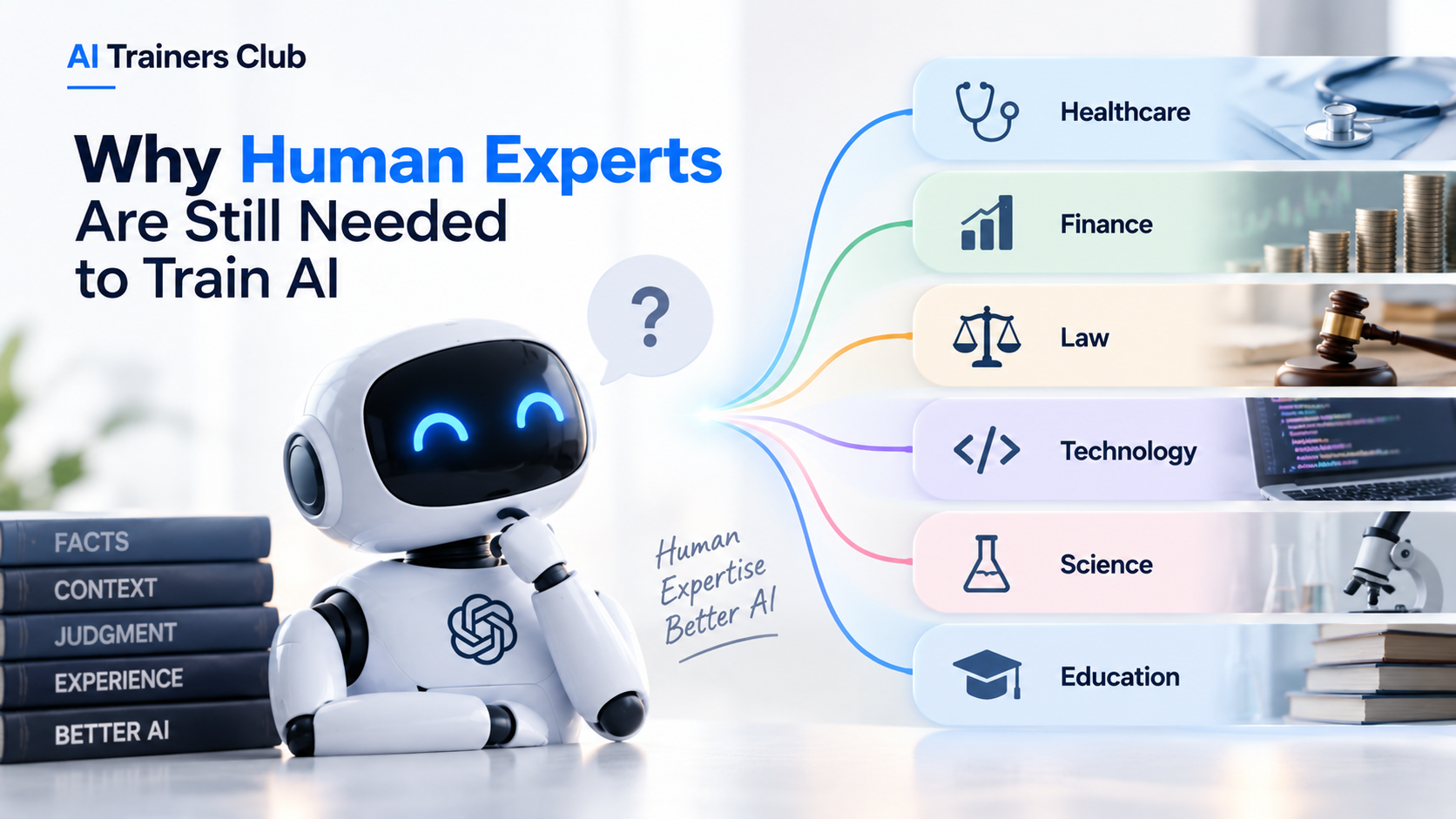 Why Human Experts Are Still Needed to Train AI